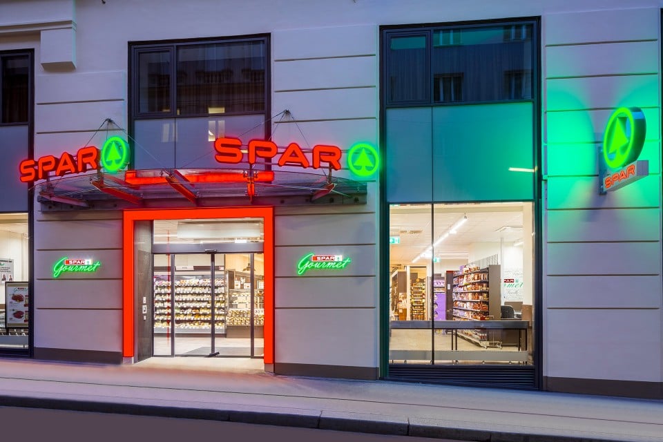 Spüar Filiale Vorlaufstraße, am 09.11.2017 | (c) SPAR/Johannes Brunnbauer