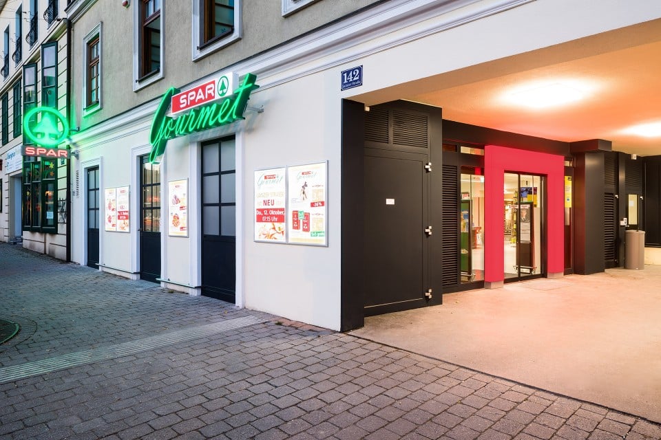 SPAR Filiale Lainzerstraße, am 12.10.2017 | (c) Johannes Brunnbauer
