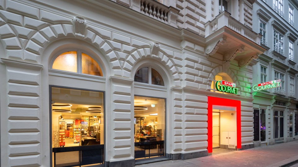 Außenaufnahme Spar Gourmet Servitengasse