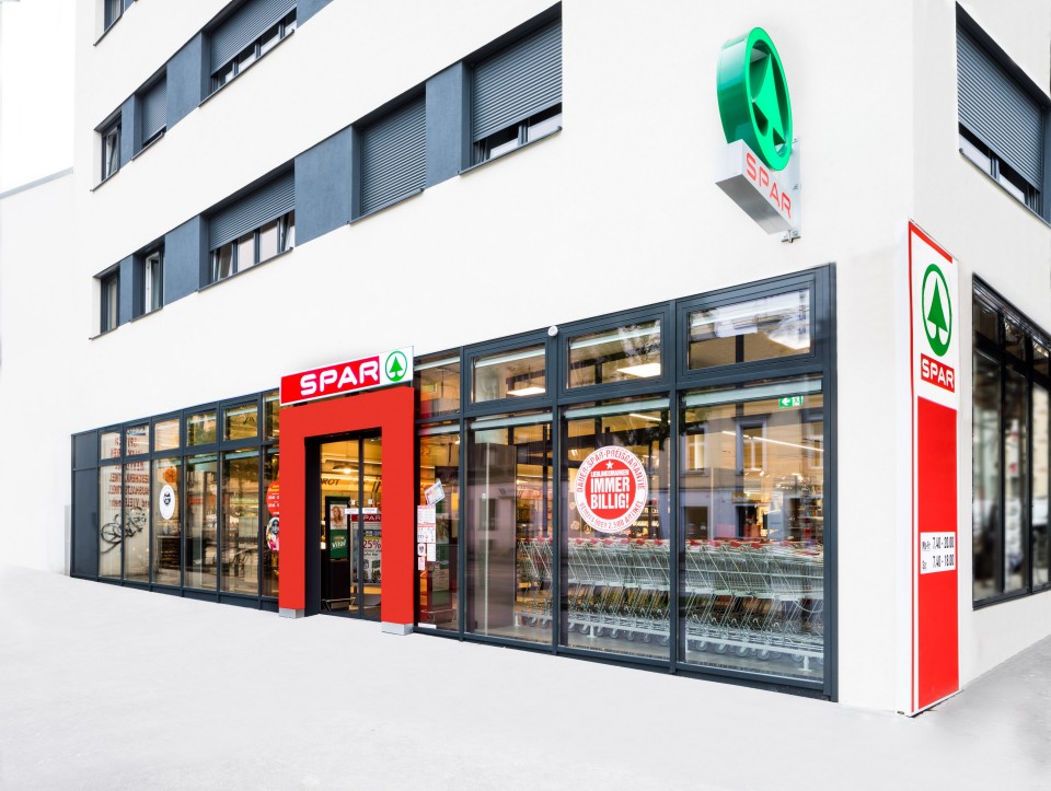 Außenaufnahme Spar-Supermarkt Linzer Straße 30 in 1140 Wien