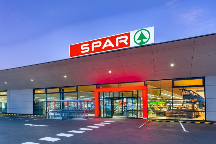 Architekturfoto SPAR-Supermarkt Hermagor