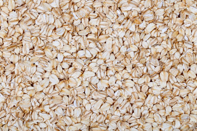 Hafer Lots of rolled oats. Can be used as a background (high resolution - 50Mpx).