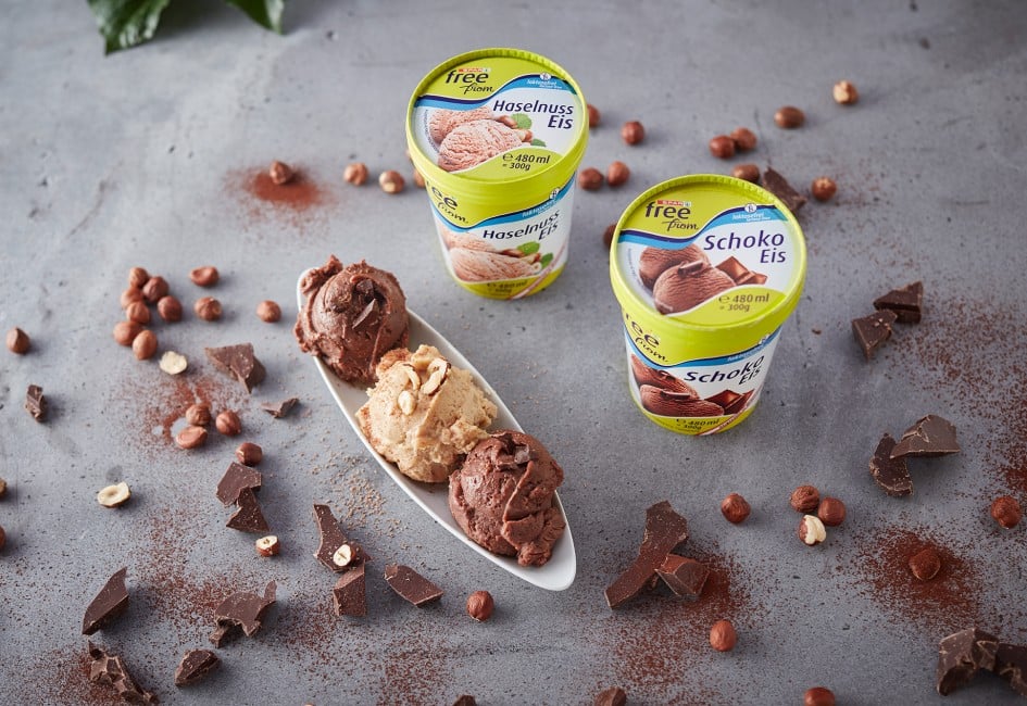 Laktose- & glutenfreies Eis