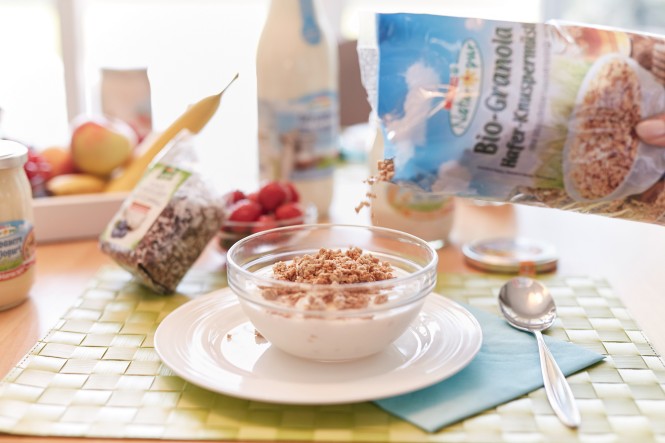 Granola mit Joghurt