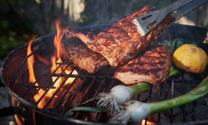 SPAR Grillprodukte auf Griller