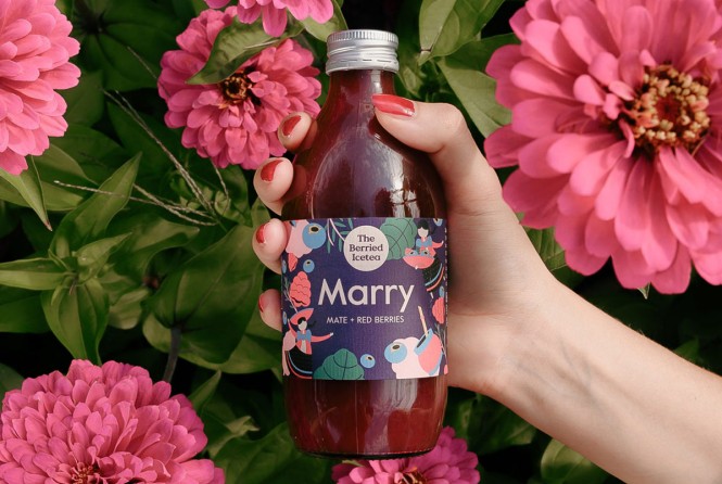 Marry Icetea Mate + Red Berries