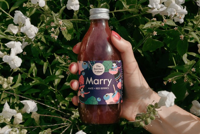 Marry Icetea Mate + Red Berries