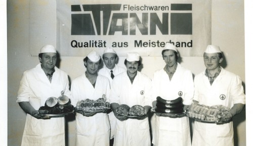 TANN Fleischwaren Mitarbeiterfoto 1960er