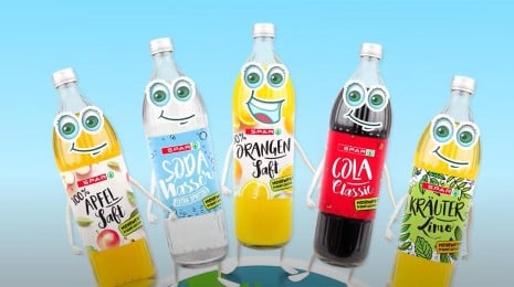 SPAR Mehrweg Glasflaschen