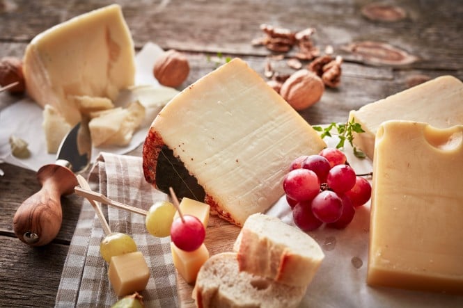 Hartkäse Pecorino