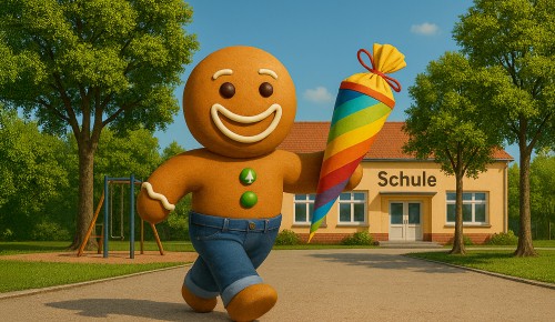 Leo Lebkuchen Schulanfang