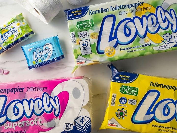 Lovely WC Papier Sortiment 1476x1106