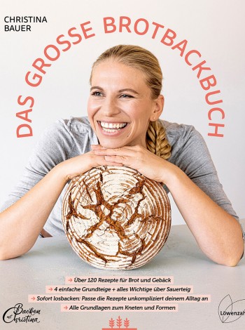 Cover, Buch, Backen mit Christina, Das große Brotbackbuch