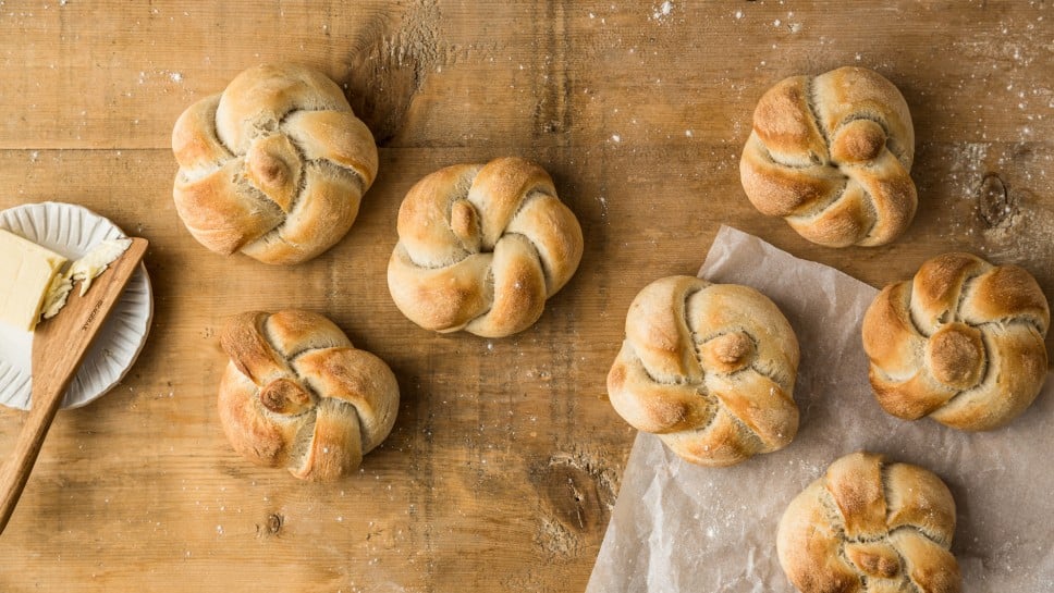 Knopfsemmel selber backen