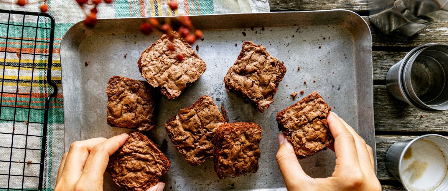 Schokoladige Kürbis-Brownies