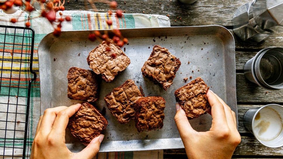 Schokoladige Kürbis-Brownies