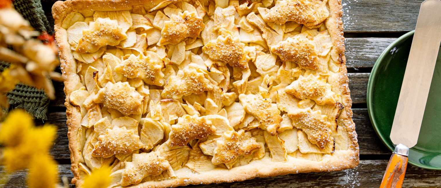 herbstlicher Apfelkuchen