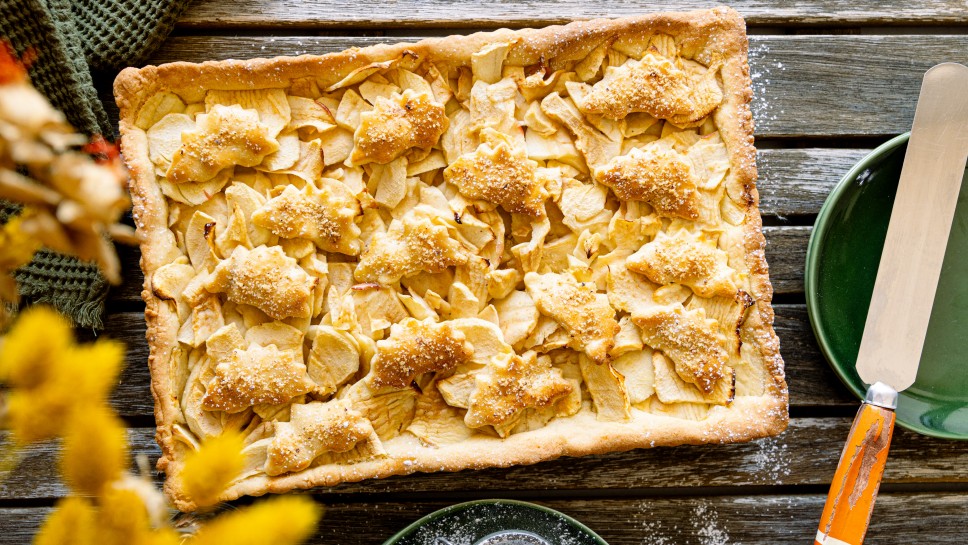 herbstlicher Apfelkuchen
