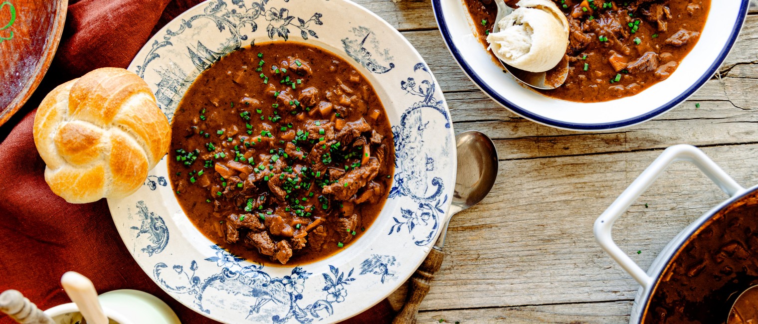 Einfache Gulaschsuppe