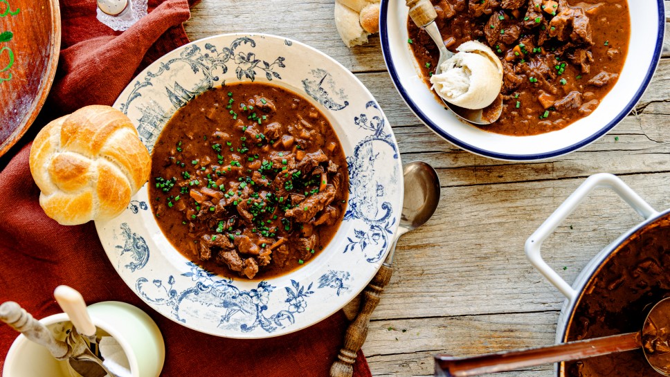 Einfache Gulaschsuppe