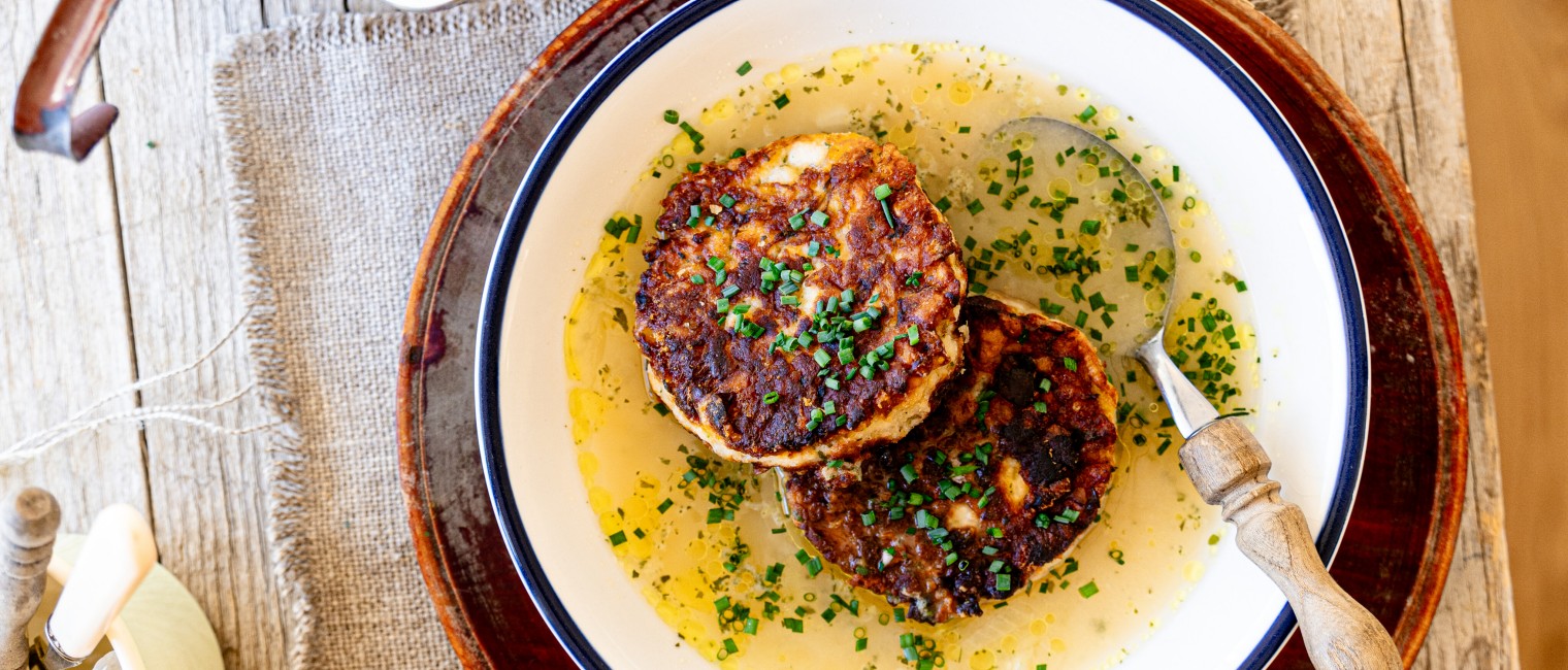 Kaspressknödel-Suppe