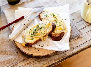 Ofenbrote mit Käse