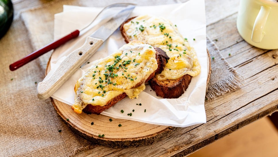 Ofenbrote mit Käse
