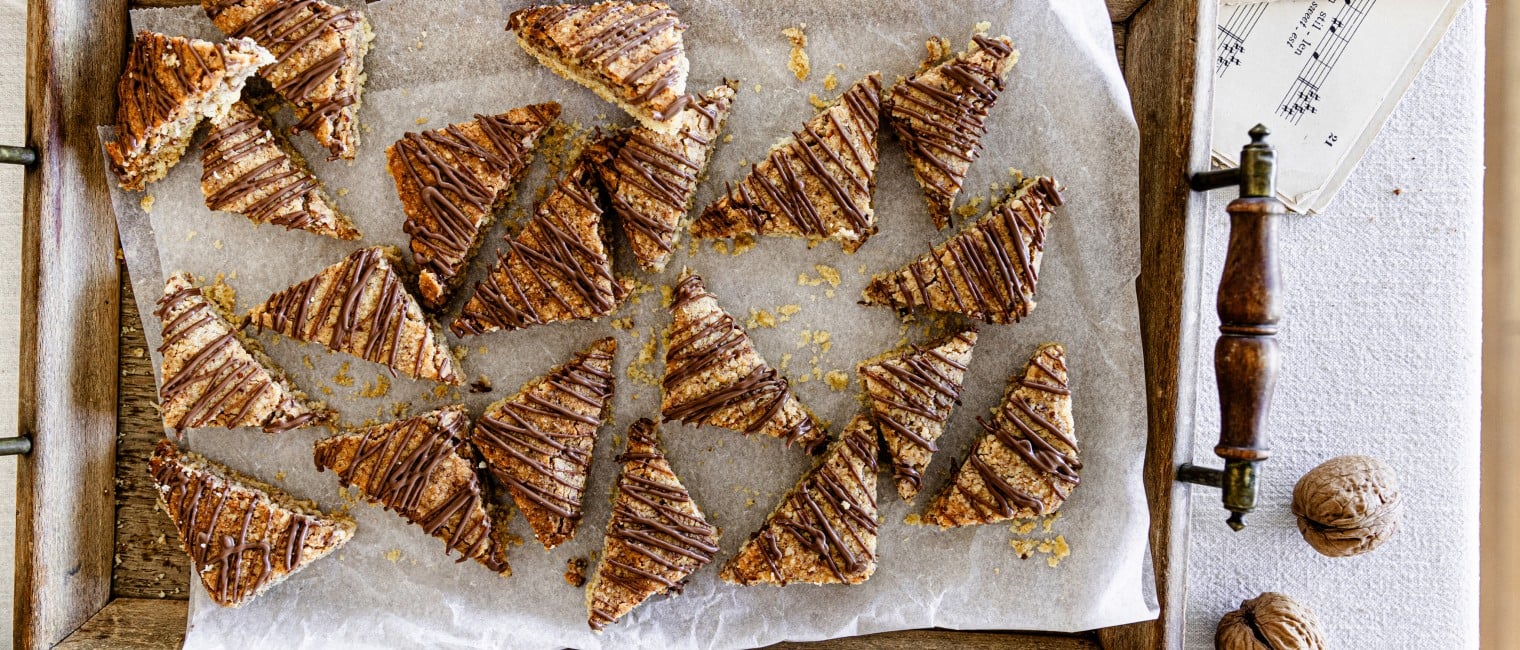 SPAR Mahlzeit! Nussecken mit Marzipan 