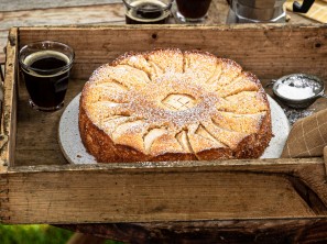 SPAR Mahlzeit Apfel Grieß Kuchen