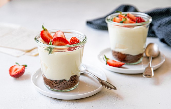 SPAR Mahlzeit Cheesecake im Glas