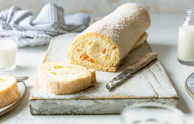SPAR Mahlzeit Pfirsichroulade