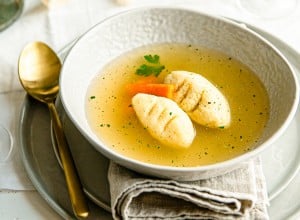 Griessnockerl-Suppe