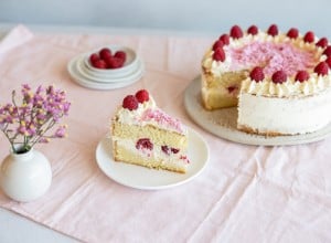 Himbeer-Mascarpone-Torte