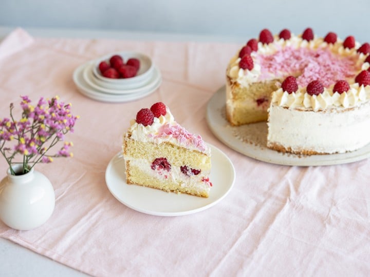 Himbeer-Mascarpone-Torte