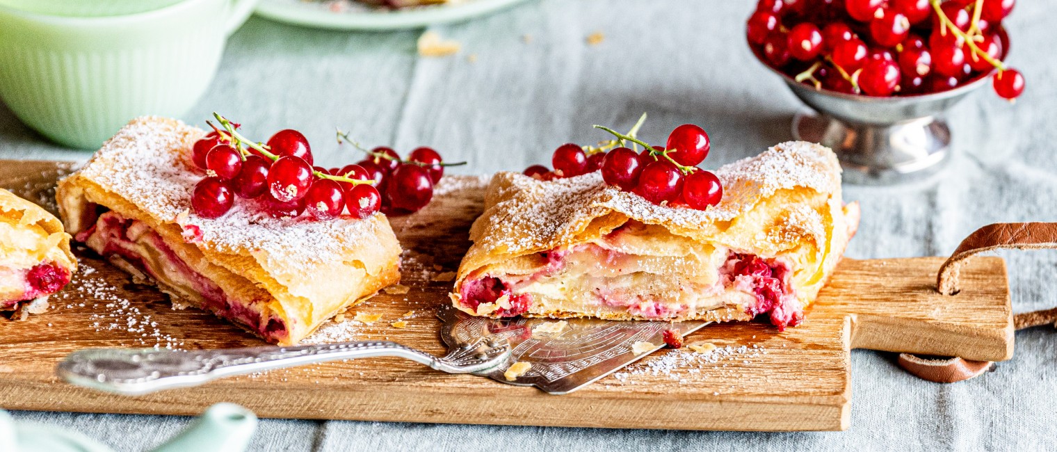 Ribiselstrudel
