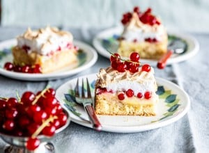 Ribiselpuddingkuchen