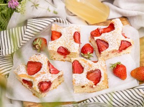SPAR Mahlzeit Erdbeerkuchen