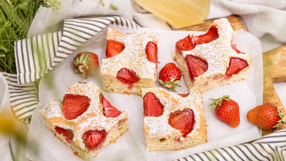 SPAR Mahlzeit Erdbeerkuchen