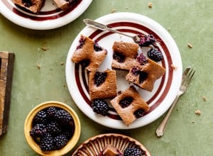 Schneller Brombeerkuchen