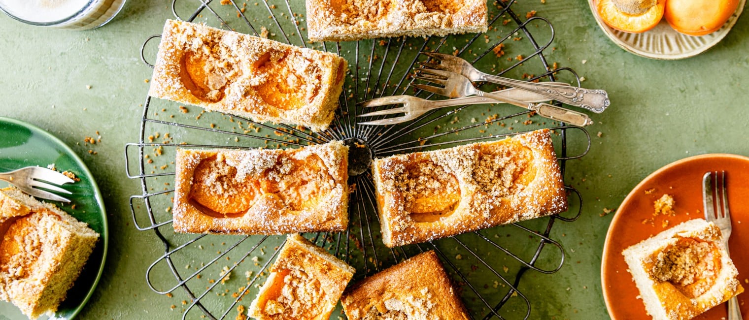 Marillenstreuselkuchen