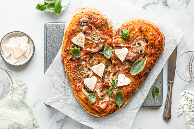 SPAR Mahlzeit Herzpizza