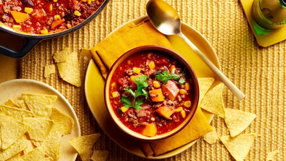SPAR Mahlzeit! Kürbis Chili con Carne