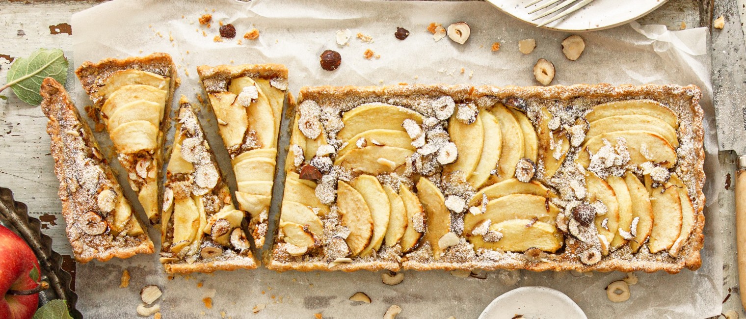 Apfel Mandel Mürbteigtarte » Rezept | SPAR Mahlzeit!