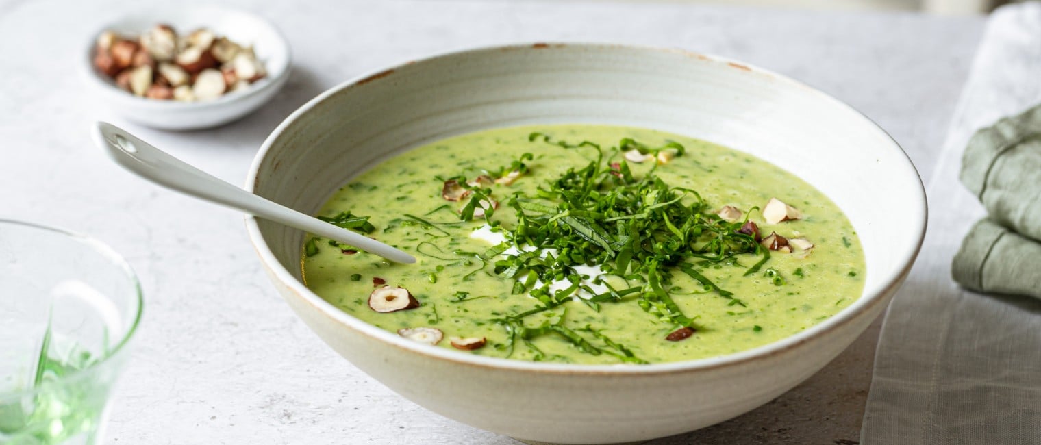 SPAR Mahlzeit Bärlauchcremesuppe mit Erdäpfel