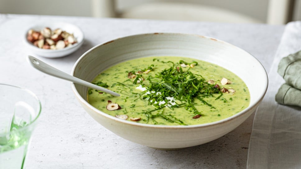 SPAR Mahlzeit Bärlauchcremesuppe mit Erdäpfel