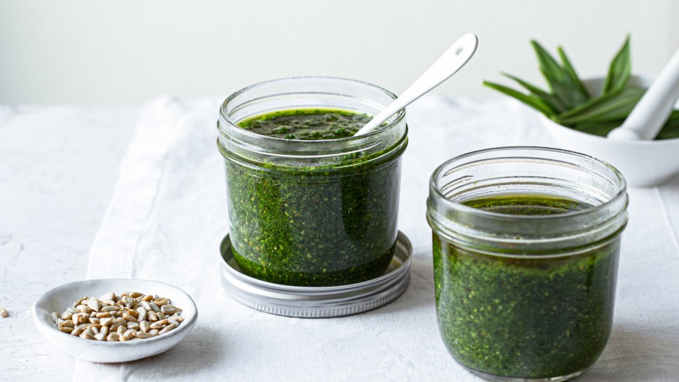Veganes Bärlauchpesto