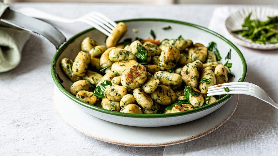 SPAR Mahlzeit Gebratene Bärlauchgnocchi