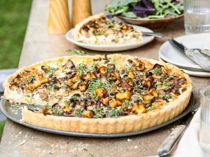 SPAR Mahlzeit Quiche mit Eierschwammerl