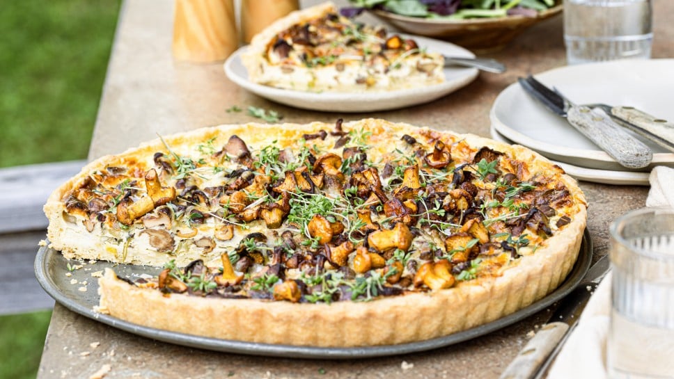 SPAR Mahlzeit Quiche mit Eierschwammerl