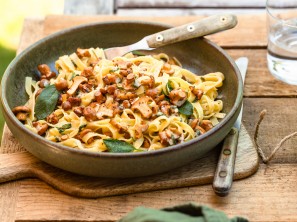 SPAR Mahlzeit Tagliatelle mit Salbei und Eierschwammerl